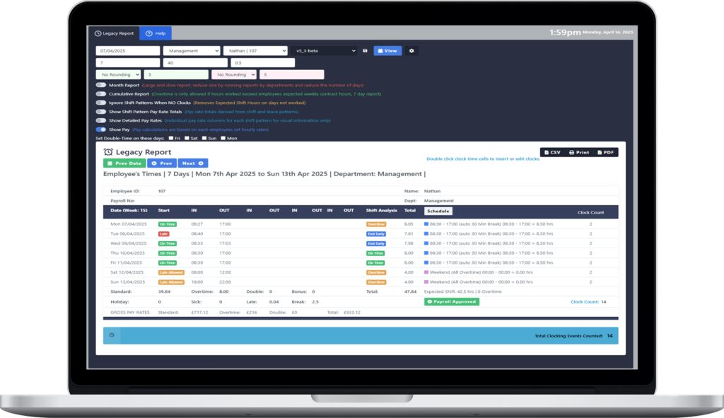 Online Employee Timesheet