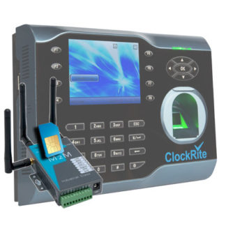 ClockRite C300 Fingerprint Clocking Machine with 4G Router