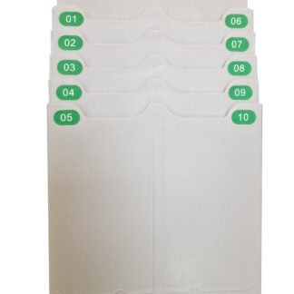 10 or 20 Slot Expandable Clock Card Racks