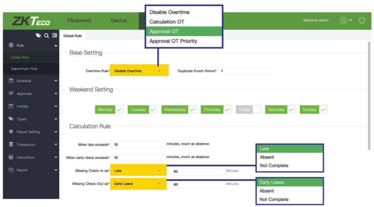 ClockRite Enterprise - Web Based Attendance Clocking System