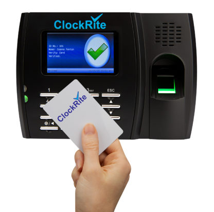 ClockRite C200 Fingerprint Clock In Machine with Proximity Card